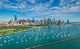 Lake Michigan in Chicago