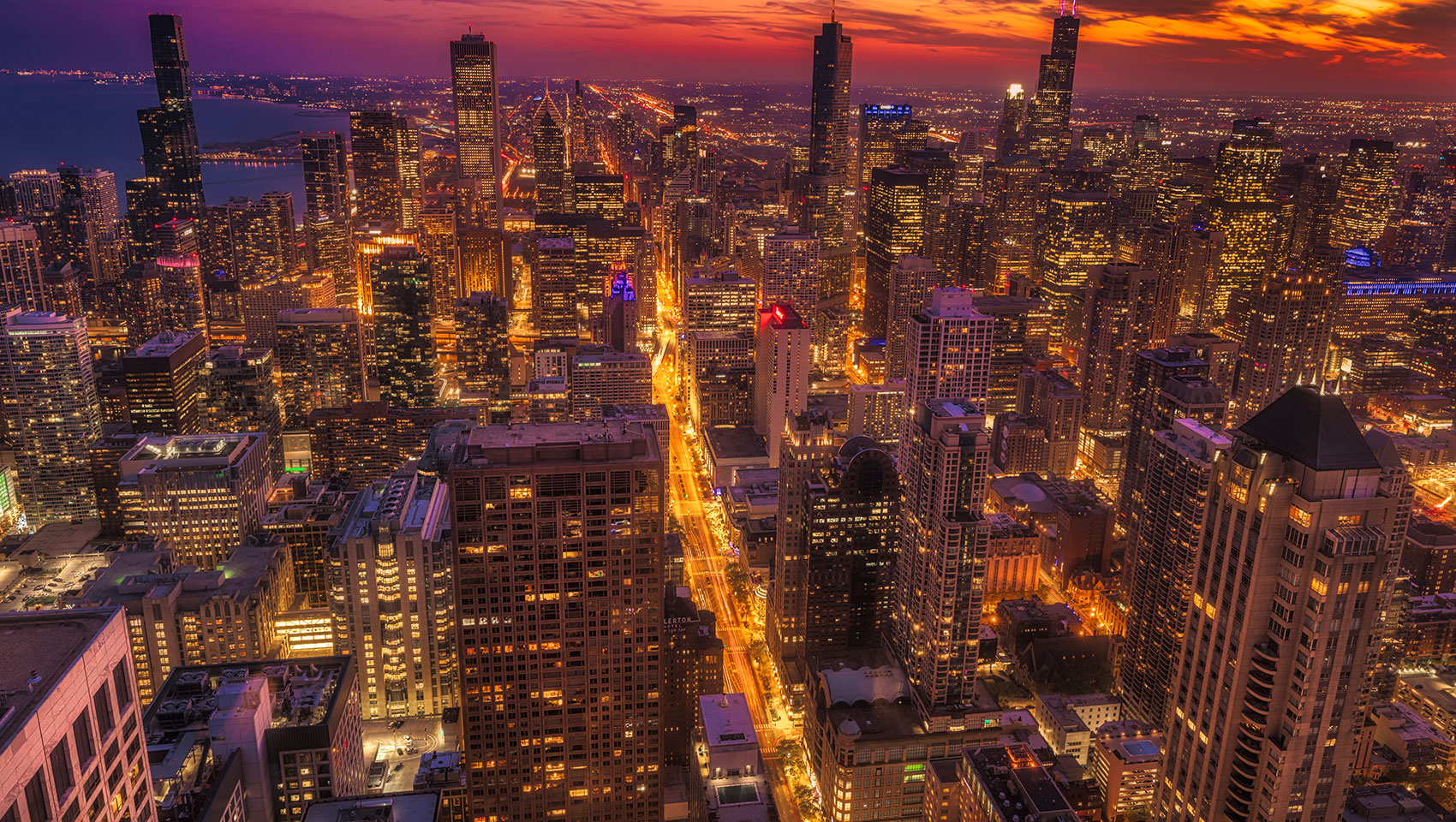 Chicago at Night