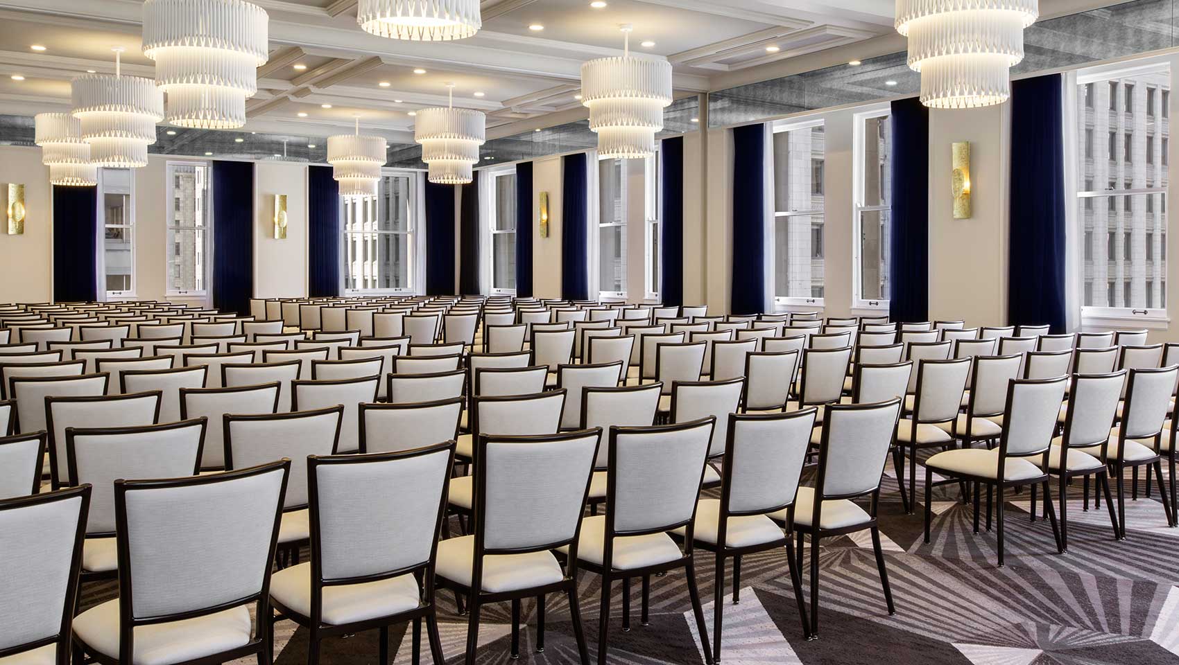 Kimpton Gray Hotel ballroom setup