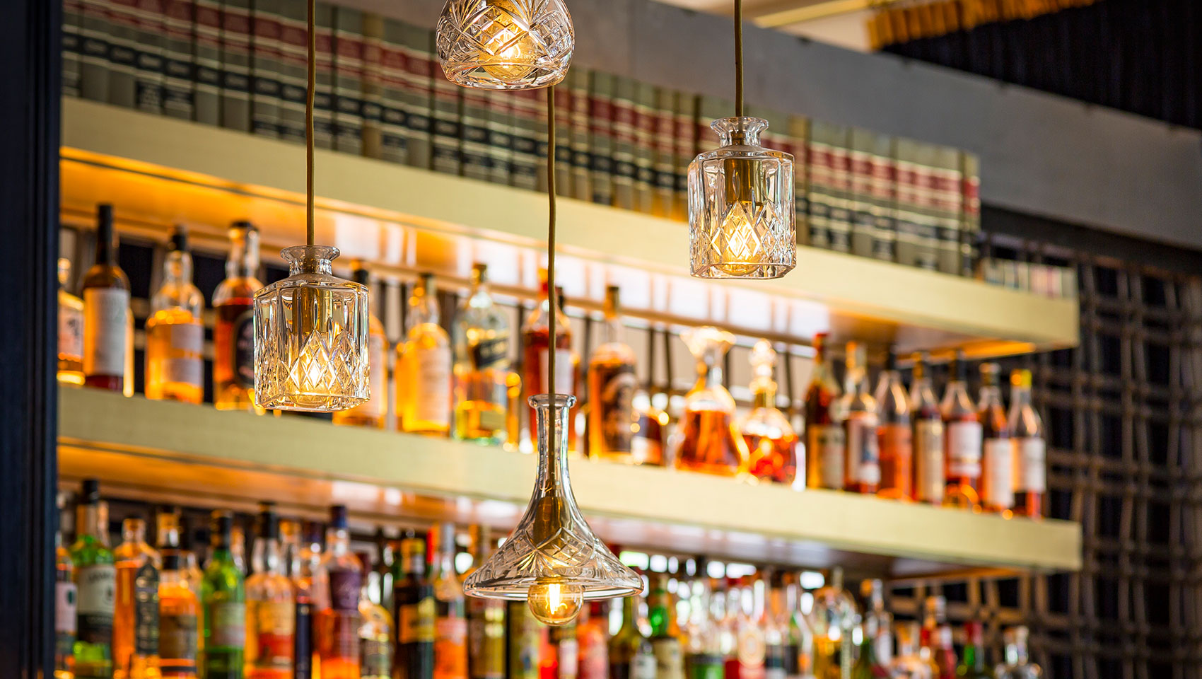 Pendant lights, bar, alcohol 