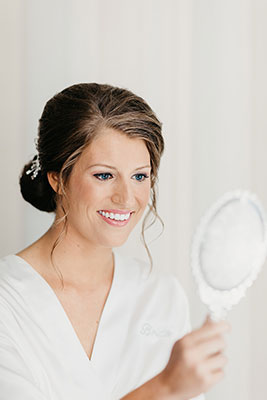 bride getting ready