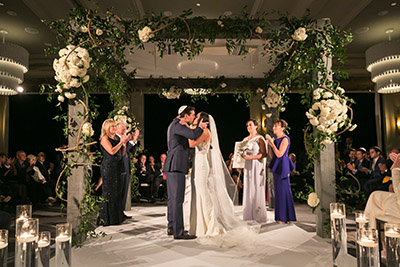 Gray Hotel Real Weddings Melissa and Scott