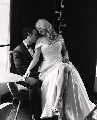 Wedding portrait at Gray Hotel